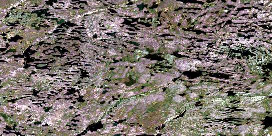 Air photo: Calder Lake Satellite Image map 064O06 at 1:50,000 Scale