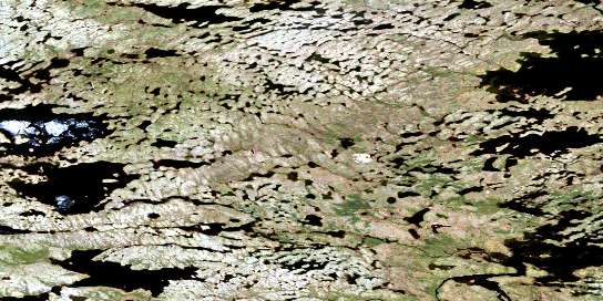Air photo: Hopton Lake Satellite Image map 065A10 at 1:50,000 Scale