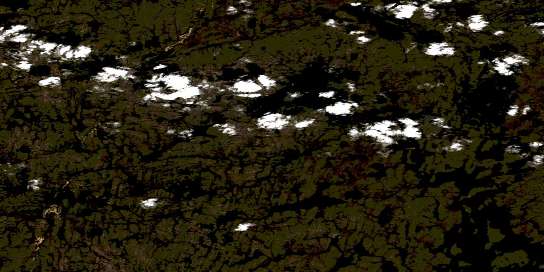 Air photo: Trebell Lake Satellite Image map 065B01 at 1:50,000 Scale