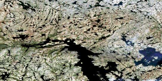 Air photo: Josies Hill Satellite Image map 065B12 at 1:50,000 Scale