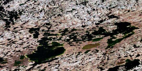 Air photo: Taitna Lake Satellite Image map 065E08 at 1:50,000 Scale