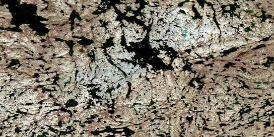 Mccourt Lake Satellite Map 065F01 at 1:50,000 scale - National Topographic System of Canada (NTS) - Orthophoto