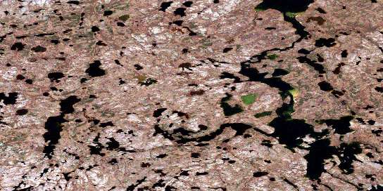 Air photo: Dimma Lake Satellite Image map 065F10 at 1:50,000 Scale