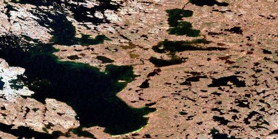 Air photo: Hicks Lake Satellite Image map 065G05 at 1:50,000 Scale