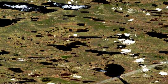 Air photo: Savard Lake Satellite Image map 065H07 at 1:50,000 Scale