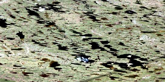 Air photo: Ayotte Lake Satellite Image map 065H09 at 1:50,000 Scale