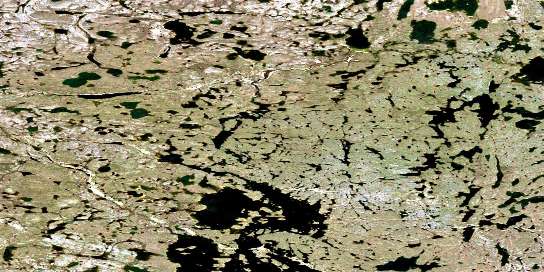 No Title Satellite Map 065M02 at 1:50,000 scale - National Topographic System of Canada (NTS) - Orthophoto