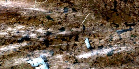 Air photo: Ernie Lake Satellite Image map 065M08 at 1:50,000 Scale