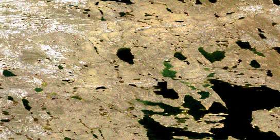 Air photo: Judge Sissons Lake Satellite Image map 066A05 at 1:50,000 Scale