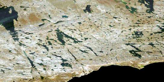 Air photo: Whalebone Hill Satellite Image map 066A13 at 1:50,000 Scale