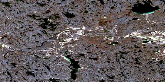 Air photo: Croome Lake Satellite Image map 066E15 at 1:50,000 Scale