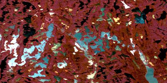 Air photo: No Title Satellite Image map 066I10 at 1:50,000 Scale