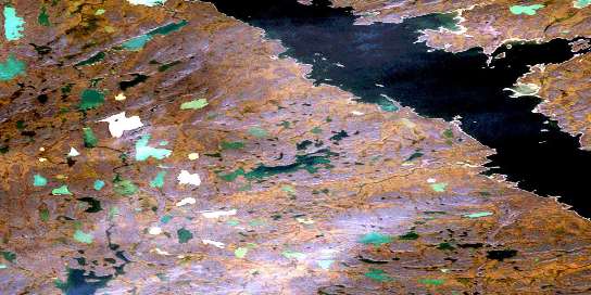 Air photo: No Title Satellite Image map 066I16 at 1:50,000 Scale