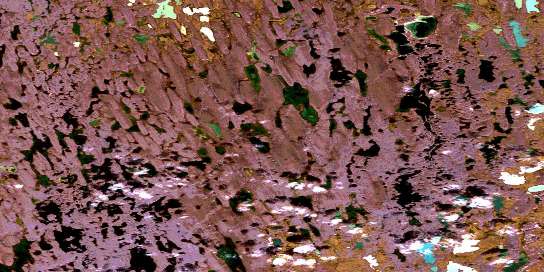 No Title Satellite Map 066J06 at 1:50,000 scale - National Topographic System of Canada (NTS) - Orthophoto