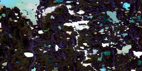 Air photo: Mcnaughton River Satellite Image map 066O01 at 1:50,000 Scale