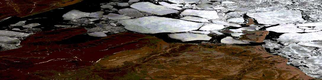 Air photo: Edgeworth Island Satellite Image map 068D15 at 1:50,000 Scale