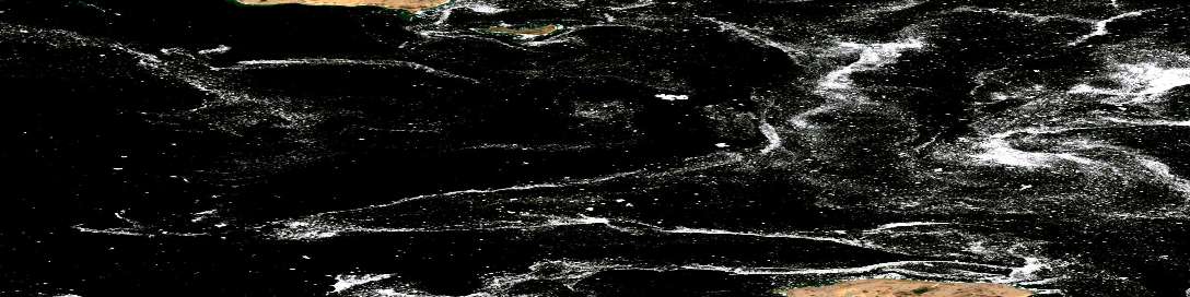 Garrett Island Satellite Map 068E14 at 1:50,000 scale - National Topographic System of Canada (NTS) - Orthophoto