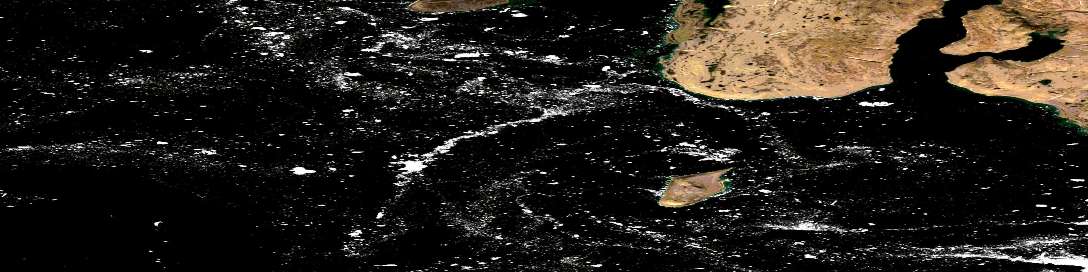 Air photo: Cape Rosse Satellite Image map 068E16 at 1:50,000 Scale