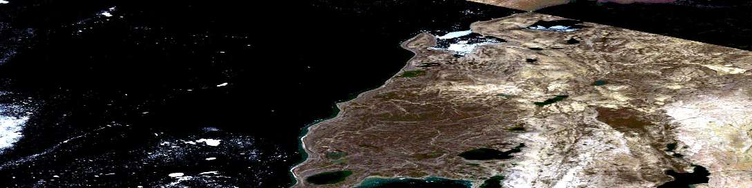 Stanley Head Satellite Map 068H01 at 1:50,000 scale - National Topographic System of Canada (NTS) - Orthophoto