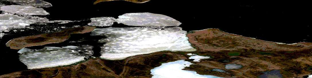 Air photo: Little Cornwallis Island Satellite Image map 068H09 at 1:50,000 Scale