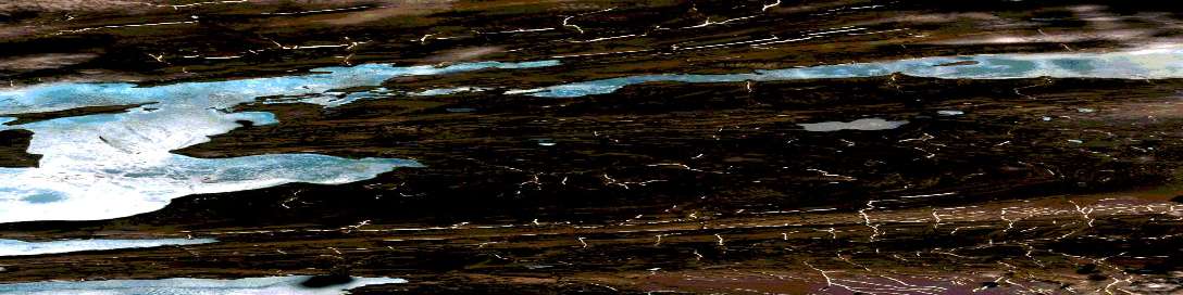 Variscan River Satellite Map 068H12 at 1:50,000 scale - National Topographic System of Canada (NTS) - Orthophoto