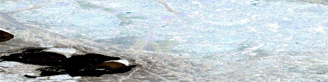 Air photo: Grosvenor Island Satellite Image map 069C04 at 1:50,000 Scale