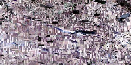 Air photo: Mazenod Satellite Image map 072G16 at 1:50,000 Scale