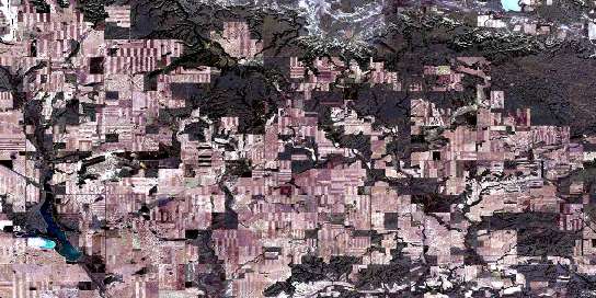 Air photo: Buffalo Gap Satellite Image map 072H03 at 1:50,000 Scale