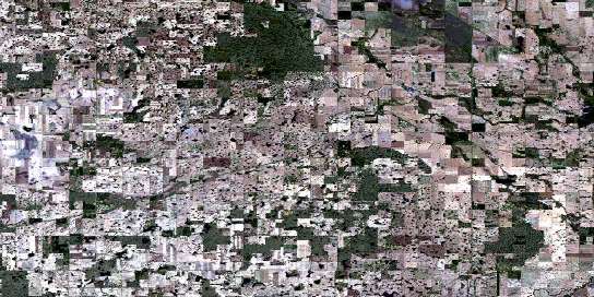 Air photo: Pangman Satellite Image map 072H10 at 1:50,000 Scale