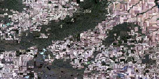 Air photo: Spring Valley Satellite Image map 072H14 at 1:50,000 Scale