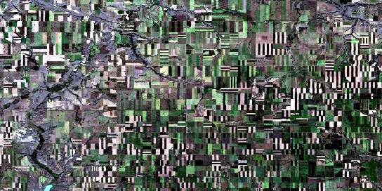 Air photo: Wymark Satellite Image map 072J04 at 1:50,000 Scale