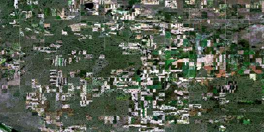 Air photo: Mortlach Satellite Image map 072J08 at 1:50,000 Scale