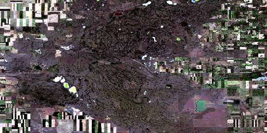 Air photo: Matador Satellite Image map 072J13 at 1:50,000 Scale
