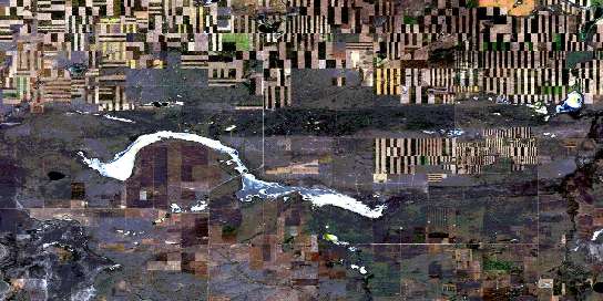 Air photo: Golden Prairie Satellite Image map 072K04 at 1:50,000 Scale