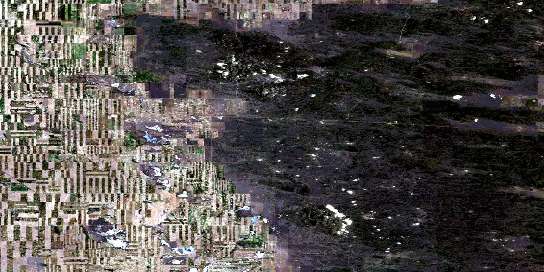 Johnsborough Satellite Map 072K11 at 1:50,000 scale - National Topographic System of Canada (NTS) - Orthophoto