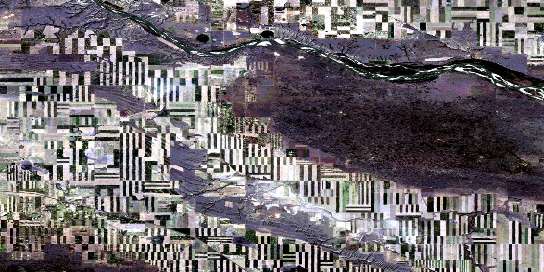 Air photo: Lancer Satellite Image map 072K15 at 1:50,000 Scale