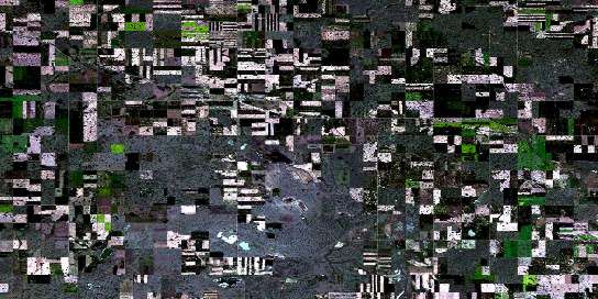 Air photo: Cereal Satellite Image map 072M07 at 1:50,000 Scale