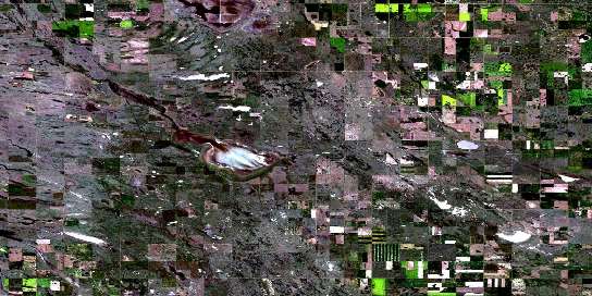 Air photo: Kirkpatrick Lake Satellite Image map 072M14 at 1:50,000 Scale