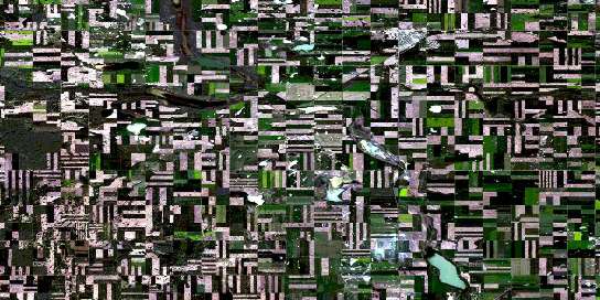 Air photo: Kindersley Satellite Image map 072N06 at 1:50,000 Scale