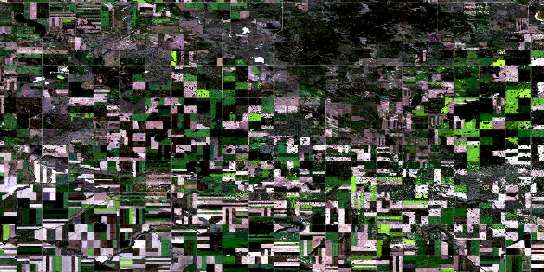 Air photo: Springwater Satellite Image map 072N16 at 1:50,000 Scale