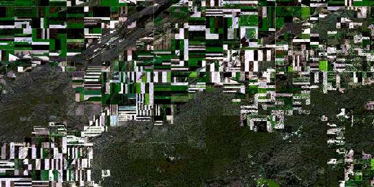 Air photo: Hughton Satellite Image map 072O04 at 1:50,000 Scale