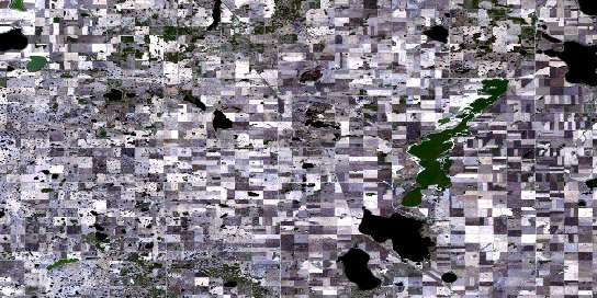 Air photo: Fulda Satellite Image map 073A06 at 1:50,000 Scale