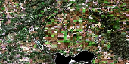 Air photo: Marsden Satellite Image map 073C13 at 1:50,000 Scale