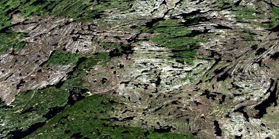 Air photo: Guncoat Bay Satellite Image map 073P09 at 1:50,000 Scale