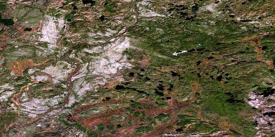 Air photo: Grand Rapids Satellite Image map 074B11 at 1:50,000 Scale