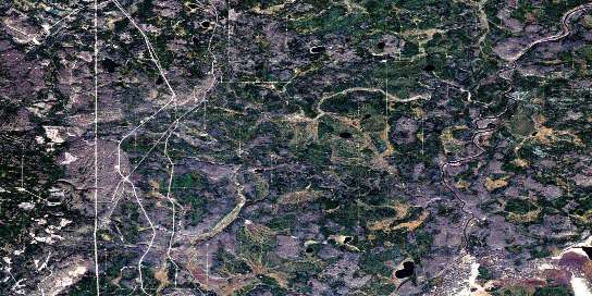 Air photo: Quigley Satellite Image map 074D02 at 1:50,000 Scale