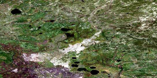 Air photo: Trout Creek Satellite Image map 074E08 at 1:50,000 Scale