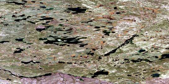 Air photo: Gardipee Lake Satellite Image map 074J15 at 1:50,000 Scale
