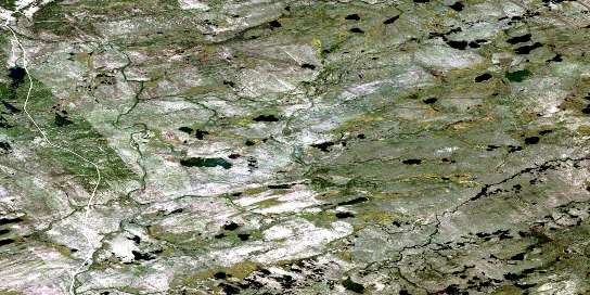 Air photo: James Creek Satellite Image map 074K03 at 1:50,000 Scale