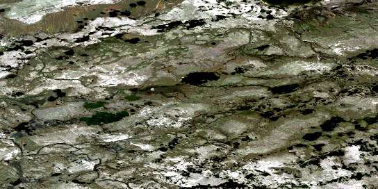 Air photo: Atchison Lake Satellite Image map 074K15 at 1:50,000 Scale